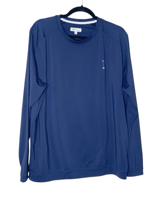 Peter Millar Other - Peter Millar Long-Sleeve Performance Shirt - Navy Blue